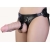 Гигантский фаллоимитатор на присоске в комплекте с трусиками - 26 см. - LOVETOY (А-Полимер) - купить с доставкой в Домодедово