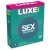 Ребристые презервативы LUXE Royal Sex Machine - 3 шт. - Luxe - купить с доставкой в Домодедово
