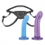 Страпон унисекс Beginners Strap-On с 2 насадками - 15 и 13 см. - Lux Fetish - купить с доставкой в Домодедово