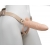 Телесный фаллопротез MEN STYLE с анальным стимулятором - 17,5 см. - LOVETOY (А-Полимер) - купить с доставкой в Домодедово