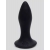 Черная анальная вибропробка Sensation Rechargeable Vibrating Butt Plug - 8,9 см. - Fifty Shades of Grey
