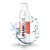 Возбуждающий гель-лубрикант SPLASHGLIDE HOT STIMULATIVE - 250 мл. - Splashglide - купить с доставкой в Домодедово