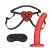 Красный поясной фаллоимитатор Red Heart Strap on Harness   5in Dildo Set - 12,25 см. - Lux Fetish - купить с доставкой в Домодедово