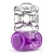 Фиолетовое эрекционное виброкольцо One Night Stand Vibrating C-Ring - Blush Novelties - в Домодедово купить с доставкой
