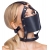 Черный намордник с кляпом-шаром Head Harness With A Gag - Orion - купить с доставкой в Домодедово