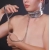 Серебристый ошейник из искусственной кожи - Sitabella - купить с доставкой в Домодедово