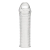 Текстурированная насадка на пенис Clear Textured Penis Enhancing Sleeve Extension - 16,5 см. - BlueLine - в Домодедово купить с доставкой