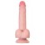 Телесный реалистичный фаллоимитатор My Pretty - 20 см. - ToyFa