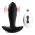Черный массажер простаты с вибрацией, эффектом маятника и пультом ДУ - Secwell - в Домодедово купить с доставкой