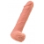 Телесная удлиняющая фаллическая насадка - 16 см. - ToyFa - в Домодедово купить с доставкой