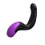 Черно-фиолетовый вибромассажёр простаты Hyper-Pulse P-Spot Massager - Pipedream - в Домодедово купить с доставкой