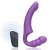 Фиолетовый безремневой страпон Straples Strap-On Dildo - Erokay - купить с доставкой в Домодедово