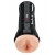 Телесный мастурбатор-вагина в черной колбе Super Luscious Lips XXL - Pipedream - в Домодедово купить с доставкой