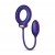 Фиолетовое эрекционное виброкольцо с анальным шариком Eclipse - ONE DC B.V. - в Домодедово купить с доставкой