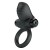 Черное эрекционное кольцо с вибрацией Adrien - Baile - в Домодедово купить с доставкой