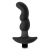 Черный вибромассажер простаты Prostate Massager 03 - 15,2 см. - Blush Novelties - в Домодедово купить с доставкой