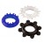 Набор из 3 эрекционных колец разного цвета и рельефа - Boys of Toys - в Домодедово купить с доставкой