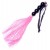 Розовая силиконовая плеть - 35,5 см. - Boys of Toys - купить с доставкой в Домодедово