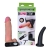 Страпон с 2 насадками и вибрацией UniStrap - 19 и 12 см. - LOVETOY (А-Полимер) - купить с доставкой в Домодедово