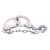 Наручники из металла с длинной цепочкой CHROME HANDCUFFS METAL HANDCUFFS W. KEY - NMC - купить с доставкой в Домодедово