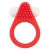 Красное эрекционное кольцо LIT-UP SILICONE STIMU RING 1 RED - Dream Toys - в Домодедово купить с доставкой