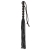 Чёрная мини-плеть из резины Rubber Mini Whip - 22 см. - Blush Novelties - купить с доставкой в Домодедово