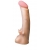 Телесная насадка REAL Standard с усиками на основании - 19 см. - LOVETOY (А-Полимер) - купить с доставкой в Домодедово