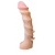 Насадка REAL Standard со спиралевидным узором - 19 см. - LOVETOY (А-Полимер) - купить с доставкой в Домодедово