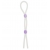 Прозрачное эрекционное кольцо-лассо SILICONE LASSO COCK RING DUAL BEADS - NMC - в Домодедово купить с доставкой