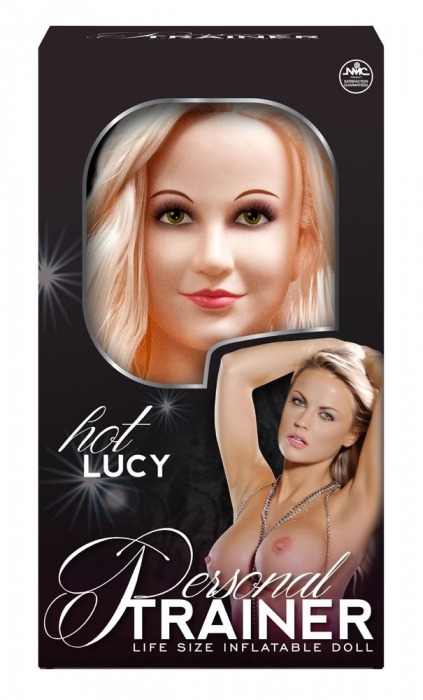 Надувная кукла с вибрацией и 2 любовными отверстиями Hot Lucy Lifesize Love Doll - NMC - в Домодедово купить с доставкой