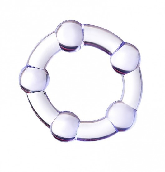 Фиолетовое эрекционное кольцо A-Toys - A-toys - в Домодедово купить с доставкой