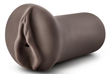 Коричневый мастубратор-вагина Nicole s Kitty - Blush Novelties - в Домодедово купить с доставкой