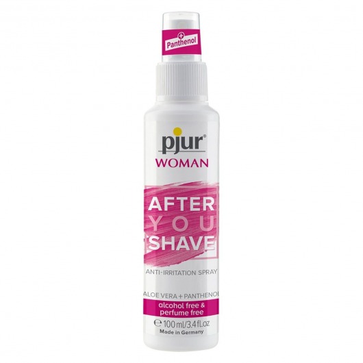 Спрей после бритья pjur WOMAN After You Shave Spray - 100 мл. - Pjur - купить с доставкой в Домодедово