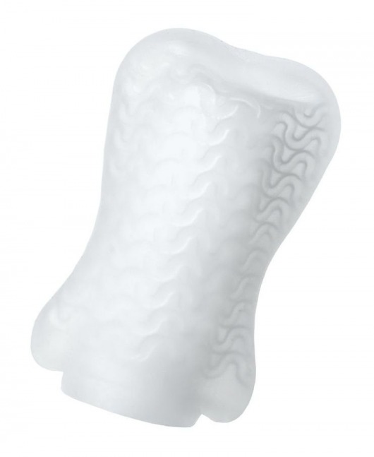 Белый мастурбатор A-Toys Pocket Wavy - A-toys - в Домодедово купить с доставкой