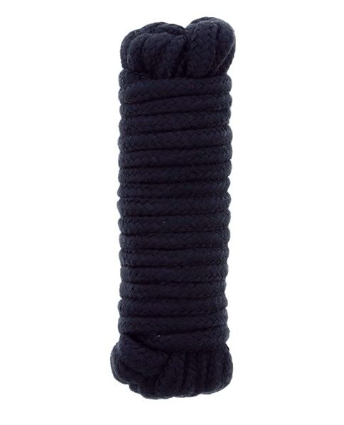 Чёрная веревка для связывания BONDX LOVE ROPE - 5 м. - Dream Toys - купить с доставкой в Домодедово