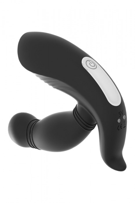 Черный вибромассажер простаты PROSTATE HERO - Dream Toys - в Домодедово купить с доставкой