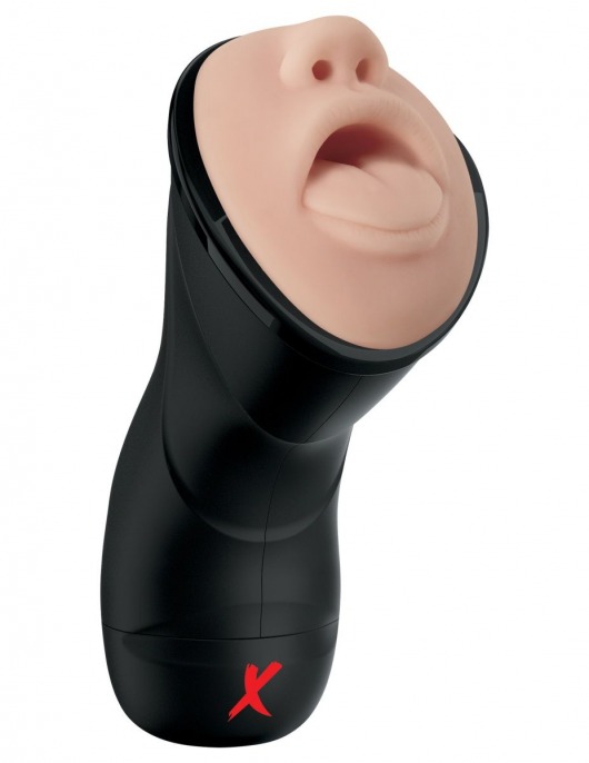 Мастурбатор-ротик Deep Throat Vibrating Stroker - Pipedream - в Домодедово купить с доставкой