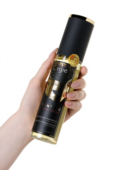 Растительное массажное масло Orgie Tantric Divine Nectar - 200 мл. - ORGIE - купить с доставкой в Домодедово