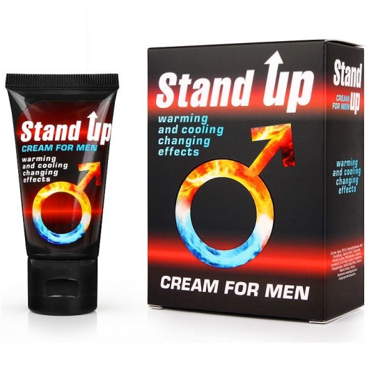Возбуждающий крем для мужчин Stand Up - 25 гр. - Биоритм - купить с доставкой в Домодедово
