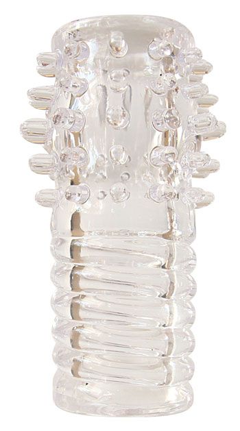 Прозрачная насадка на фаллос - 10 см. - Erowoman-Eroman - в Домодедово купить с доставкой