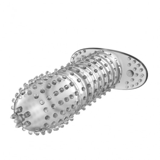 Закрытая прозрачная насадка Crystal sleeve - 12 см. - Erowoman-Eroman - в Домодедово купить с доставкой