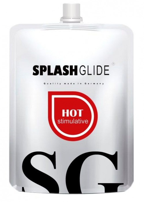 Возбуждающий лубрикант на водной основе Splashglide Hot Stimulative - 100 мл. - Splashglide - купить с доставкой в Домодедово
