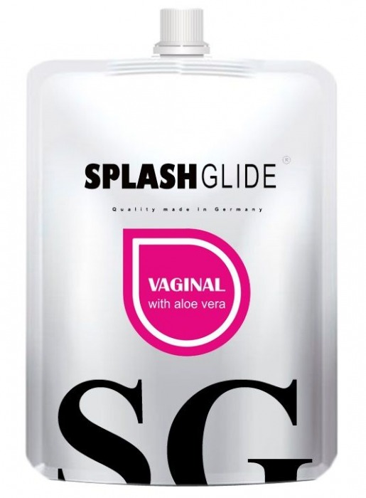 Ухаживающий лубрикант на водной основе Splashglide Vaginal With Aloe Vera - 100 мл. - Splashglide - купить с доставкой в Домодедово