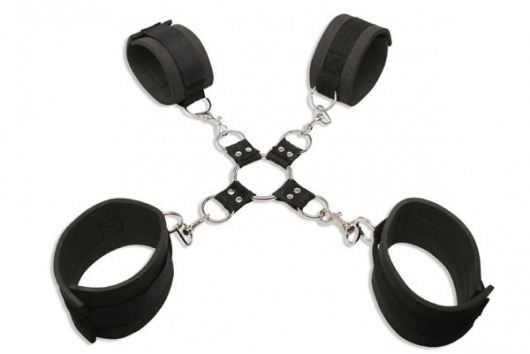 Наручники и наножники с фиксацией Extreme Hog-Tie Kit - Pipedream - купить с доставкой в Домодедово