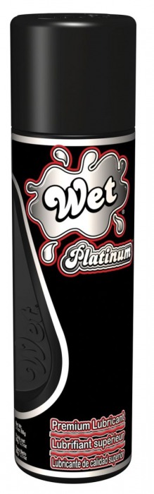 Гель-лубрикант на силиконовой основе Wet Platinum - 93 мл. - Wet International Inc. - купить с доставкой в Домодедово