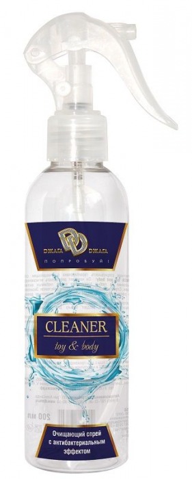 Очищающий спрей CLEANER toy and body - 200 мл. - БиоМед - купить с доставкой в Домодедово
