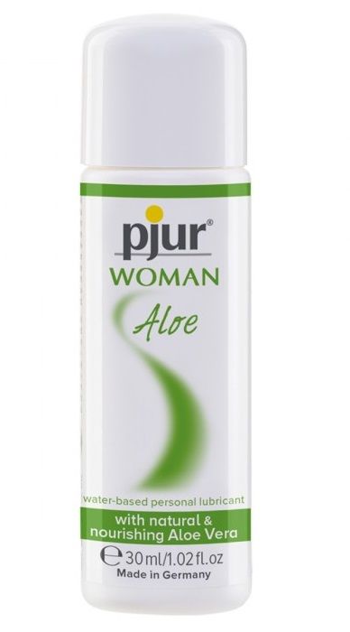 Лубрикант на водной основе pjur WOMAN Aloe - 30 мл. - Pjur - купить с доставкой в Домодедово