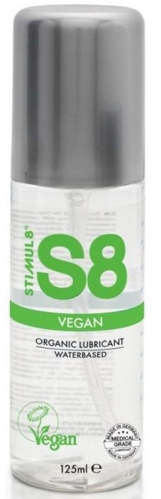 Веганский лубрикант на водной основе S8 Vegan Lube - 125 мл. - Stimul8 - купить с доставкой в Домодедово