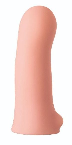 Телесная насадка на Harness с коннектором RED LINE - 13 см. - LOVETOY (А-Полимер) - купить с доставкой в Домодедово