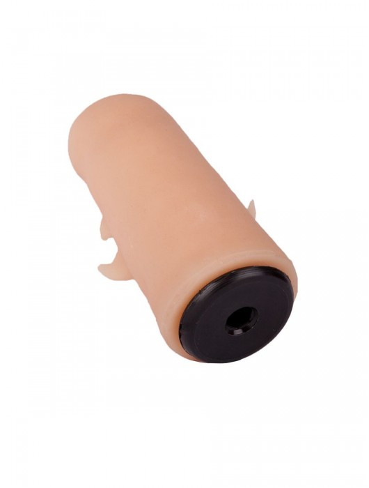 Черный пояс-трусики с двумя насадками  Экзотик-Sara  - 16,5 и 11 см. - LOVETOY (А-Полимер) - купить с доставкой в Домодедово